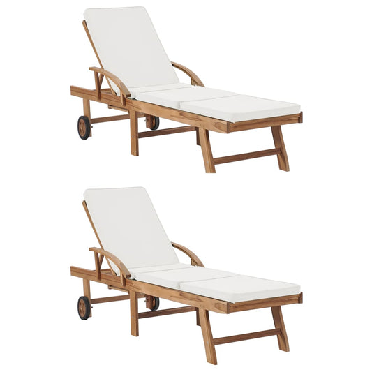 Teakwood Sun Lounger